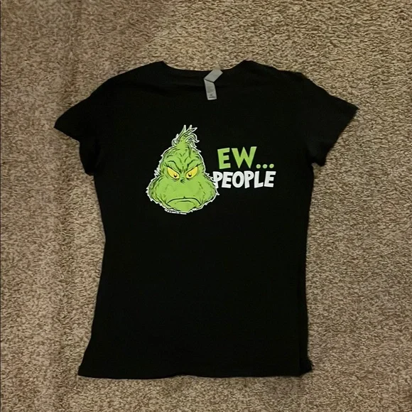 Black Grinch T-Shirt - Picture 1 of 3